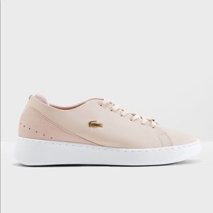 🐊 Light Pink Blossom Colored Lacoste Sneakers 💘